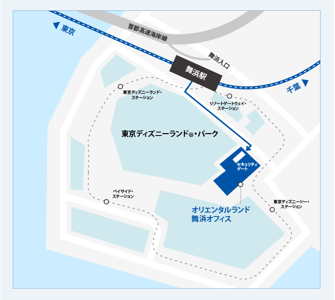 舞浜オフィス地図 株式会社ｍｂｍ Olc Group